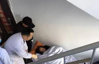 黄石病人院后返乡